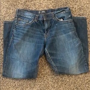 Men’s Silver Jeans